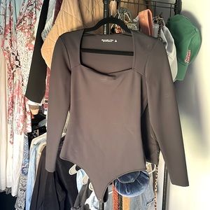 Abercrombie Black Bodysuit